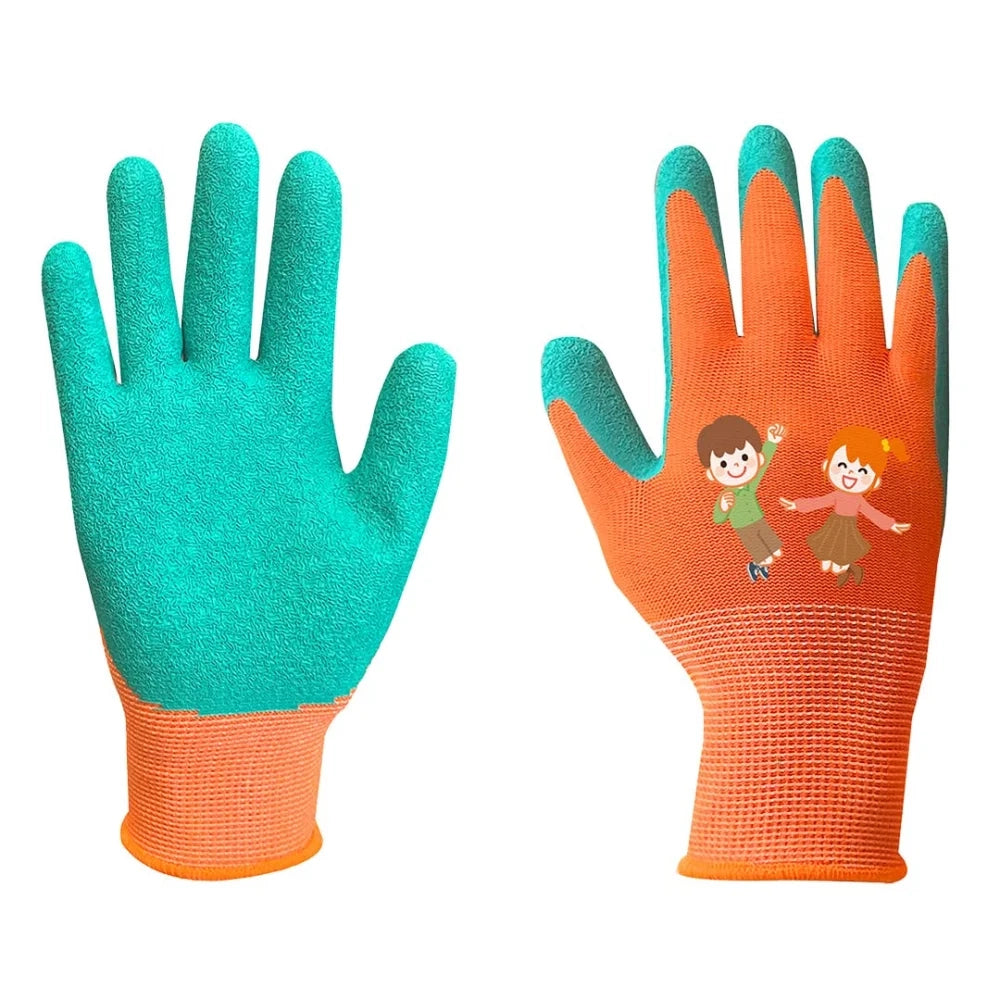 Topex 97-644-4 guanti da lavoro per bambini rivestimento in latt