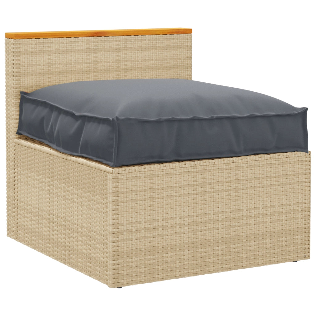 Cuscino per Pallet di  per Sgabello Antracite 70x70x12 cm in Tessuto Oxford