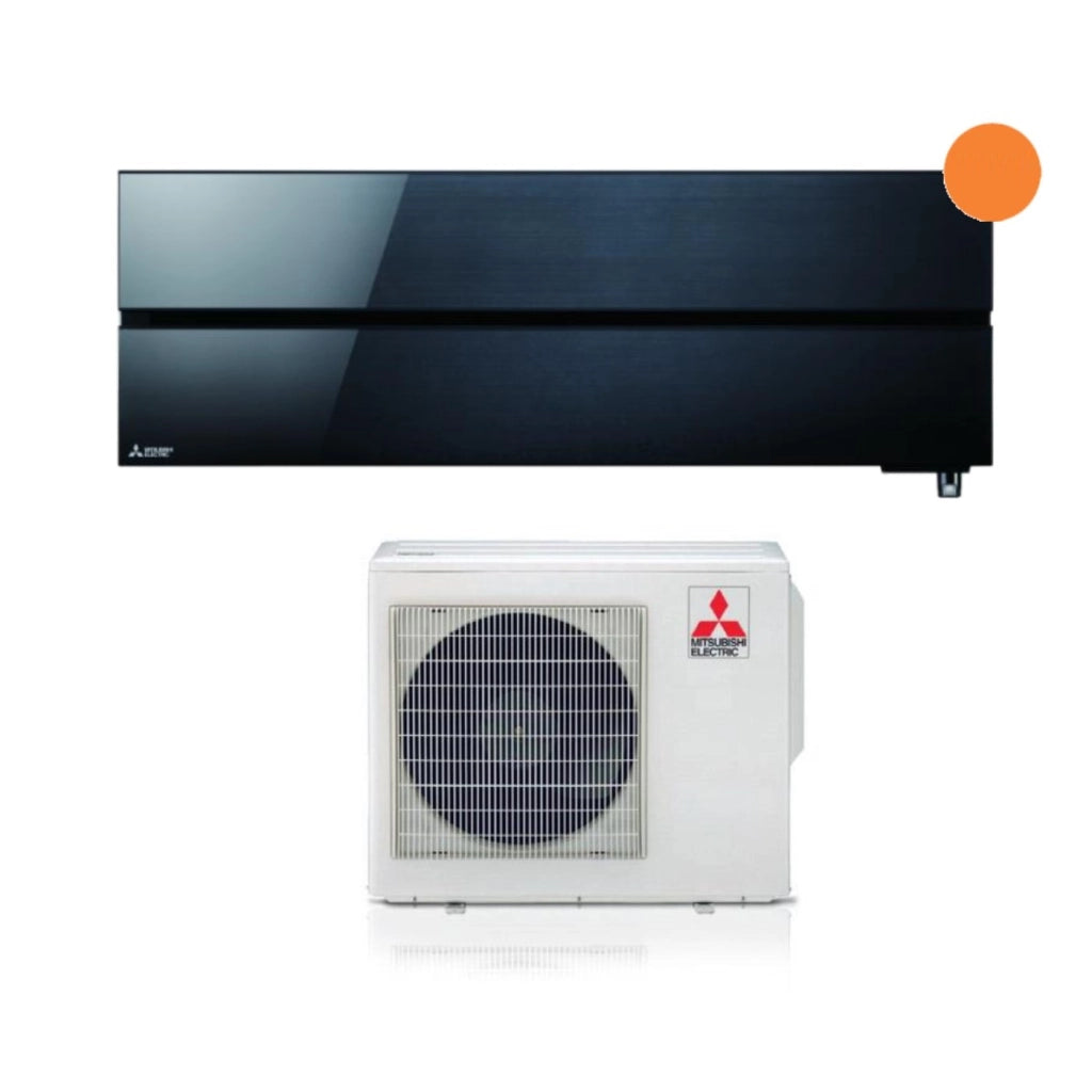 Condizionatore Mitsubishi Electric Kirigamine Style 9000 Btu MSZ-LN25VGB Onyx Black R-32 Wi-Fi Integrato