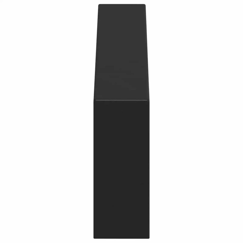 Piedini per mobili 12 pcs Nero 281 x 40,5 x 100 mm Ferro