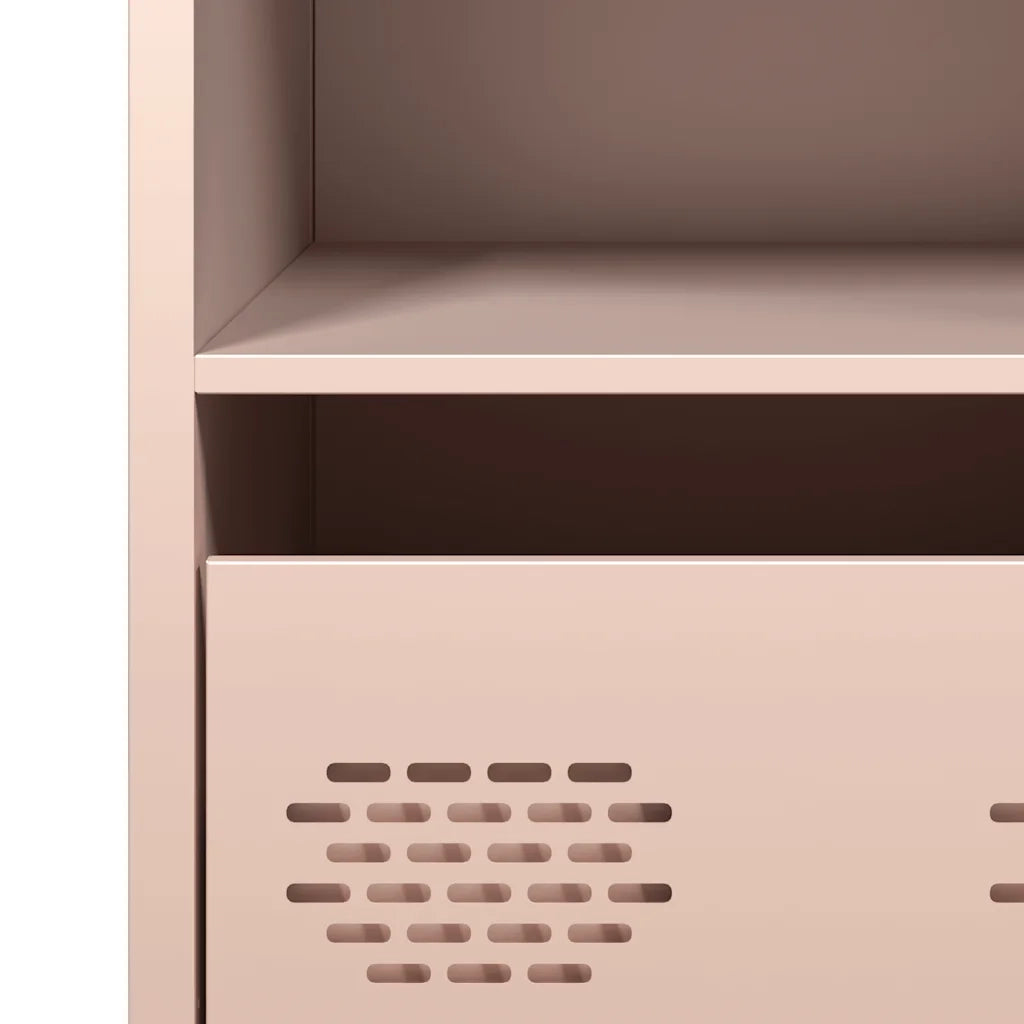Credenza Rosa 35x39x73,5 cm in Acciaio Laminato a Freddo