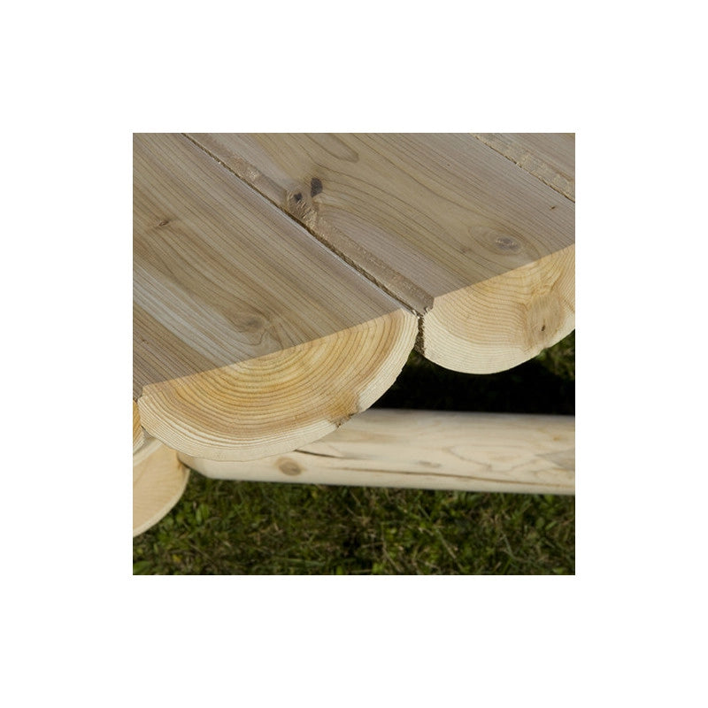 Table ronde parasol en cÃ¨dre