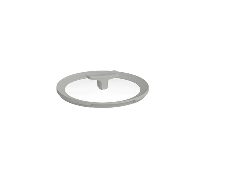 Coperchio vetro balance moonmist grigio 24cm