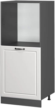 Mobile per forno da incasso R-Line, Bianco casa di campagna, 60 cm, per la libera combinazione all'interno di sistemi cucina modulari