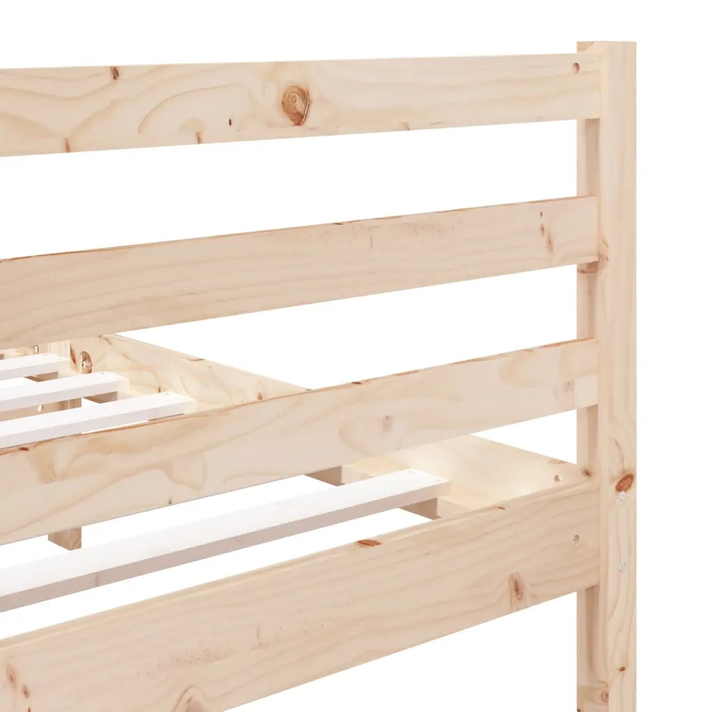 Giroletto-Struttura Letto 135x190 cm Double in legno Massello 247730