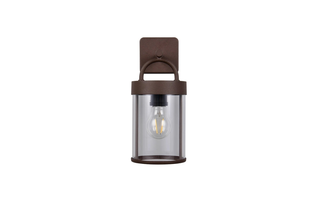 Applique esterna ALMERIA 1xE27 ruggine alluminio IP44