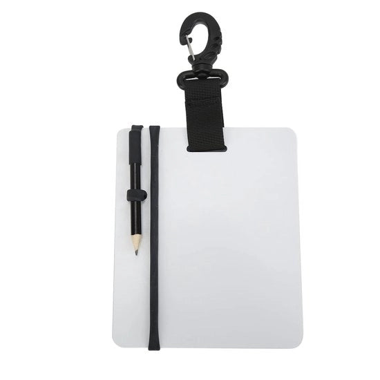 Tavolino da Scrivere Sottomarino - Slate di Comunicazione da Sub per Professionisti con Matita - Compatta 127x153mm
