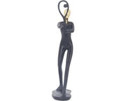 Tennisspeler da Sport Endurance Modello Harssculptura 24x5x13.5cm - Aspetto Attraente con Superficie in Vetro Liscio, Ideale per Amici e Famiglia