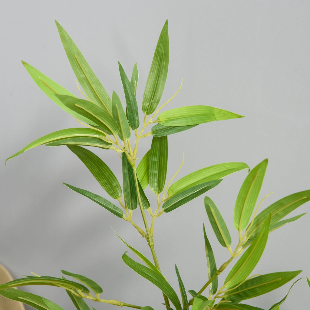 Pianta decorativa artificiale di bamb¨´, 120 cm, albero realistico per interni.
