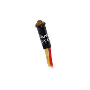 SPIA LED GIALLA 12/24V LED INDICATOR LIGHT RED 12/24V BULK