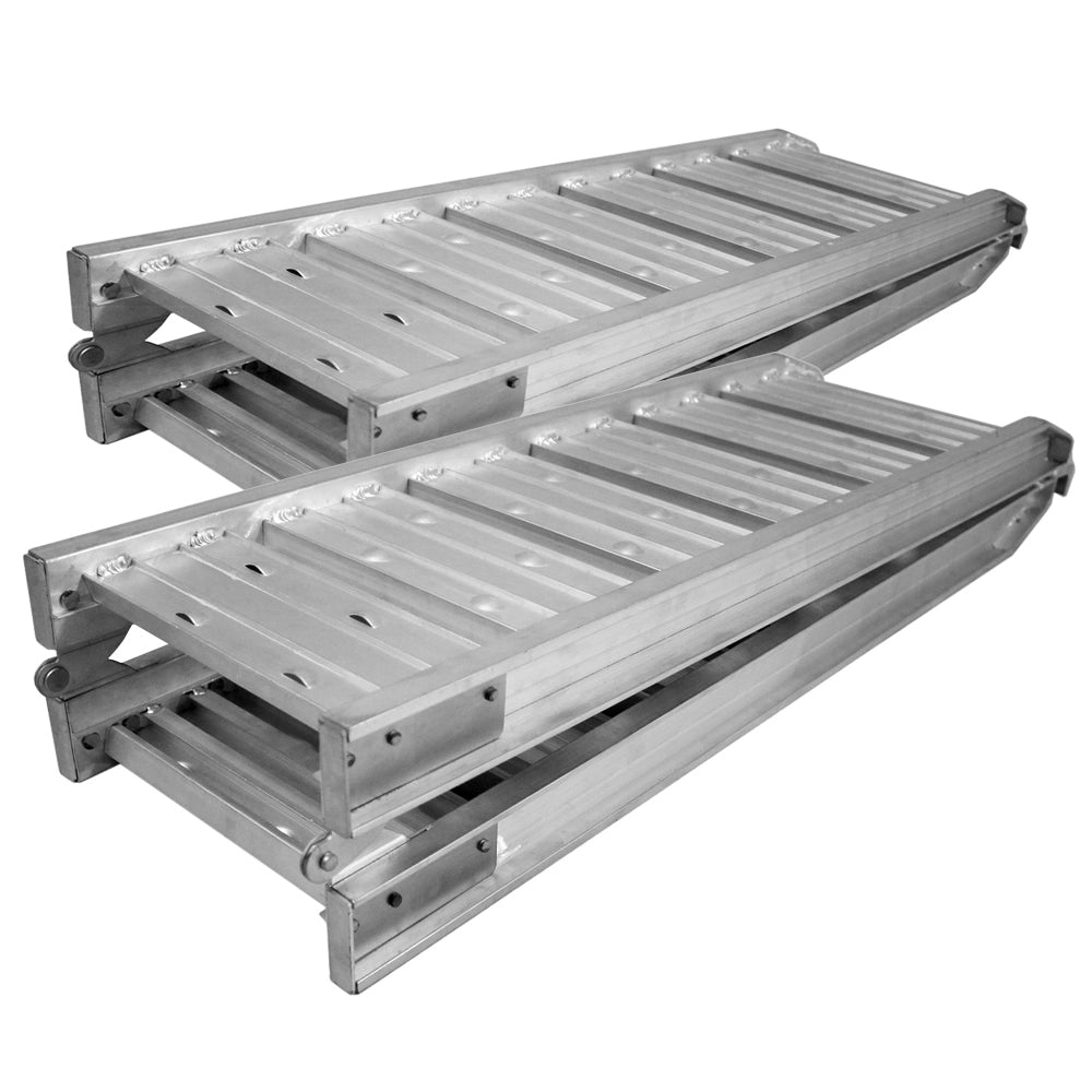 2x rampe di carico ripiegabili per moto ATV 182cm 400kg In alluminio Rampa di salita