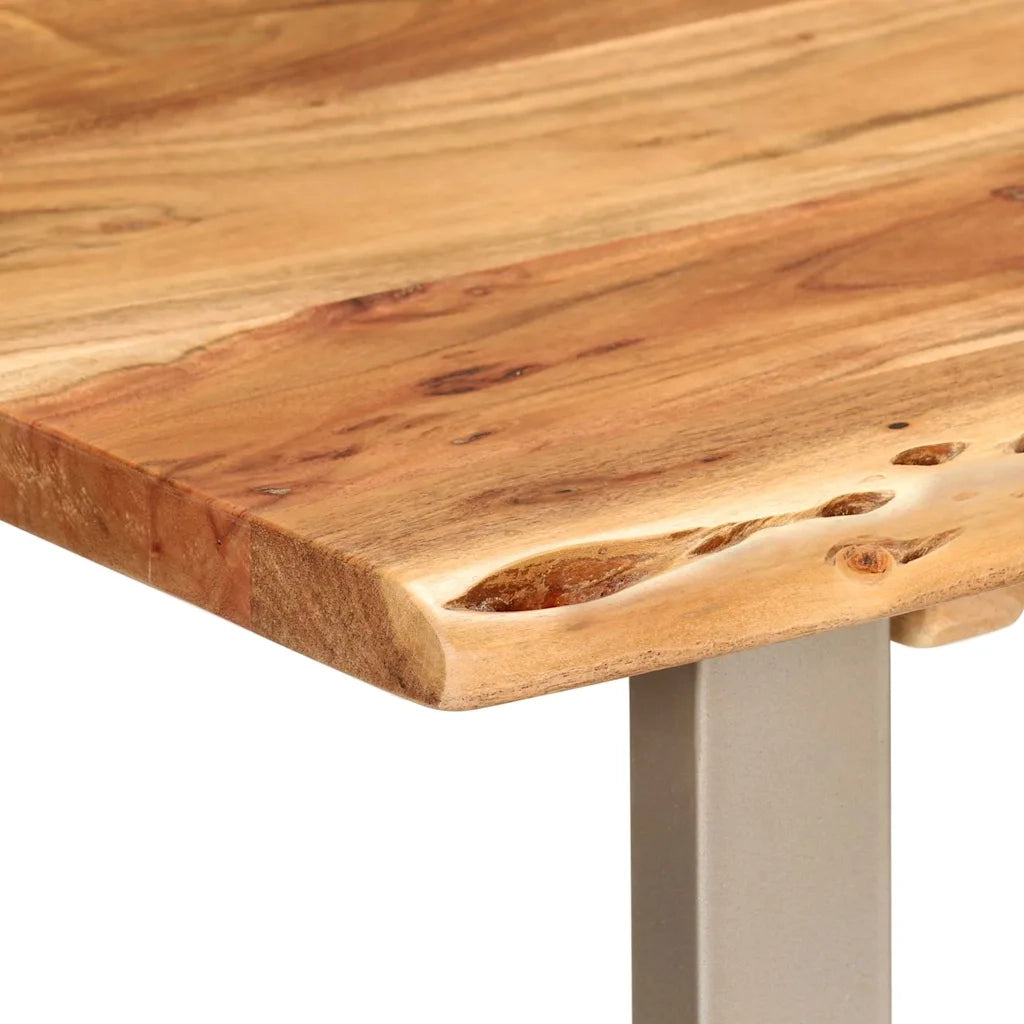 Tavolo da Pranzo | Tavolo da cucina 110x50x76 cm Legno Massello di Acacia