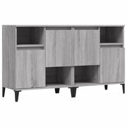 Credenze 2pz | Madia | Buffet da pranzo | Armadio da pranzo Grigio Sonoma 60x35x70 cm in Legno Multistrato