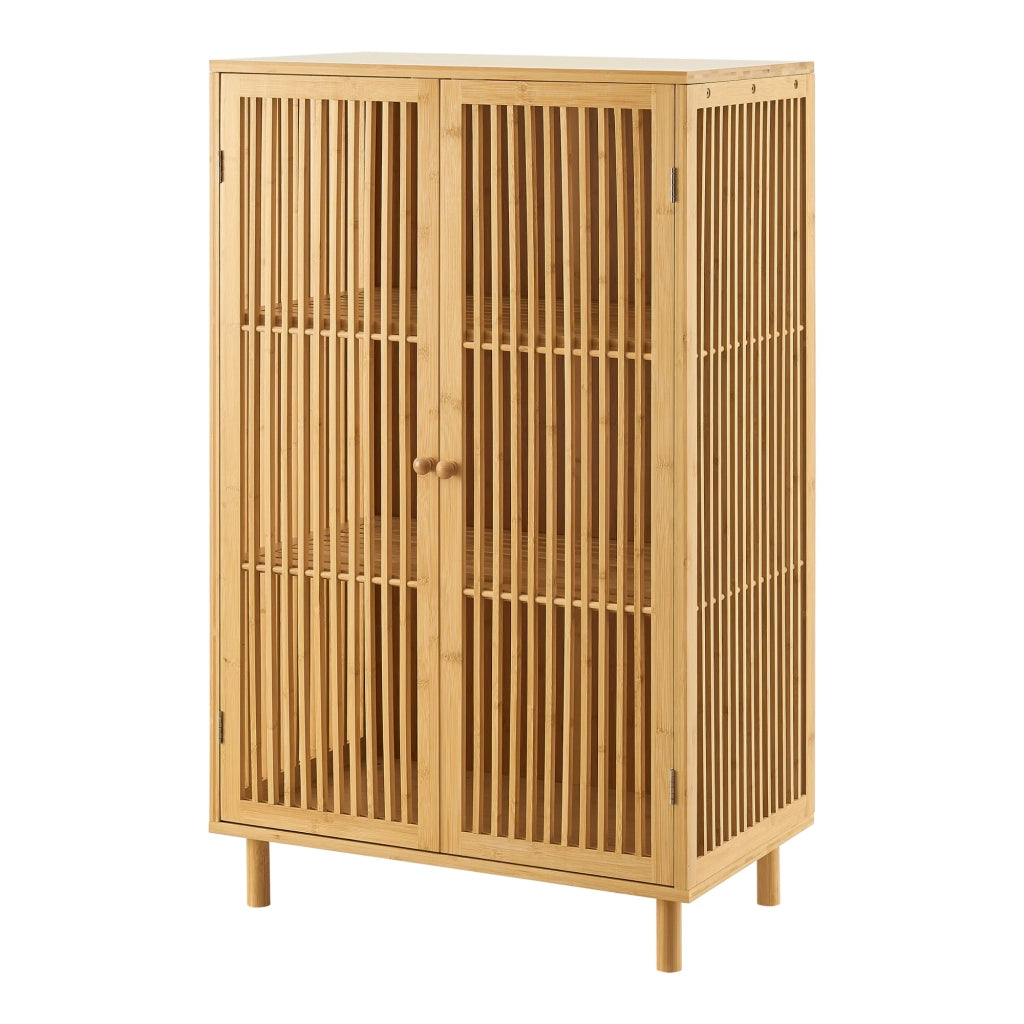 Mobiletto/scaffale/contenitore basso 110 x 66 x 40 cm contenitore in bambù naturale 03_0008862
