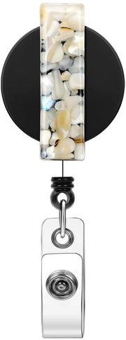 Sostegno per ID Card - Ospite per Badge con Cinturino - Ospite per Badge con Clip - Clip per Badge Rotabile 360° - Sostenibile - Multifunzionale - Ospite per Badge con Clip Crocodile