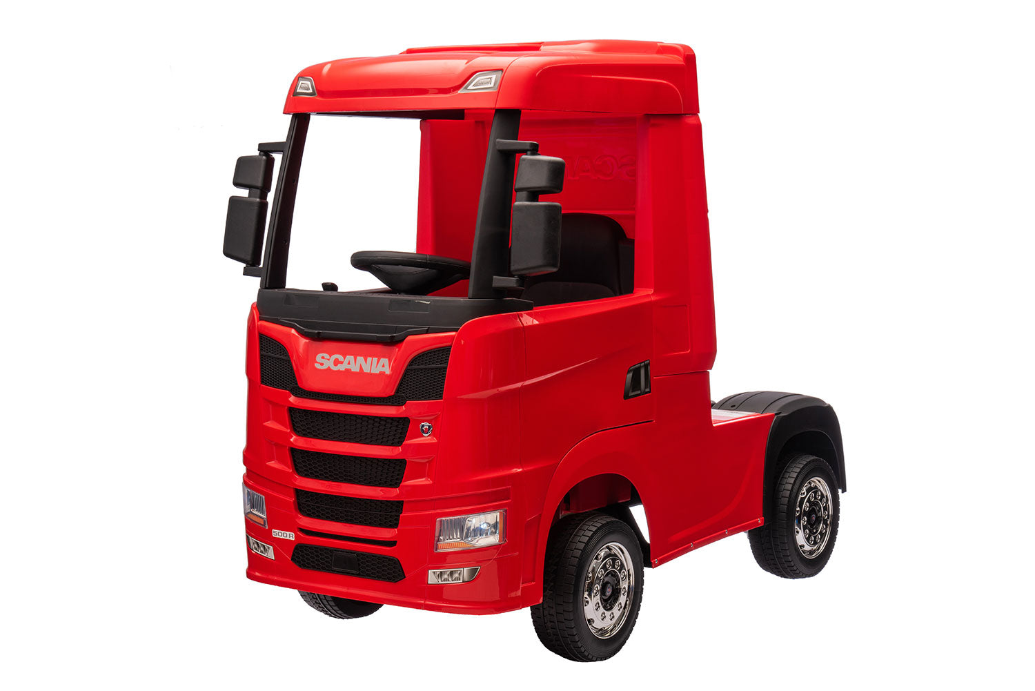 Camion Elettrico per Bambini 126x68x102 cm 24V Scania Rosso
