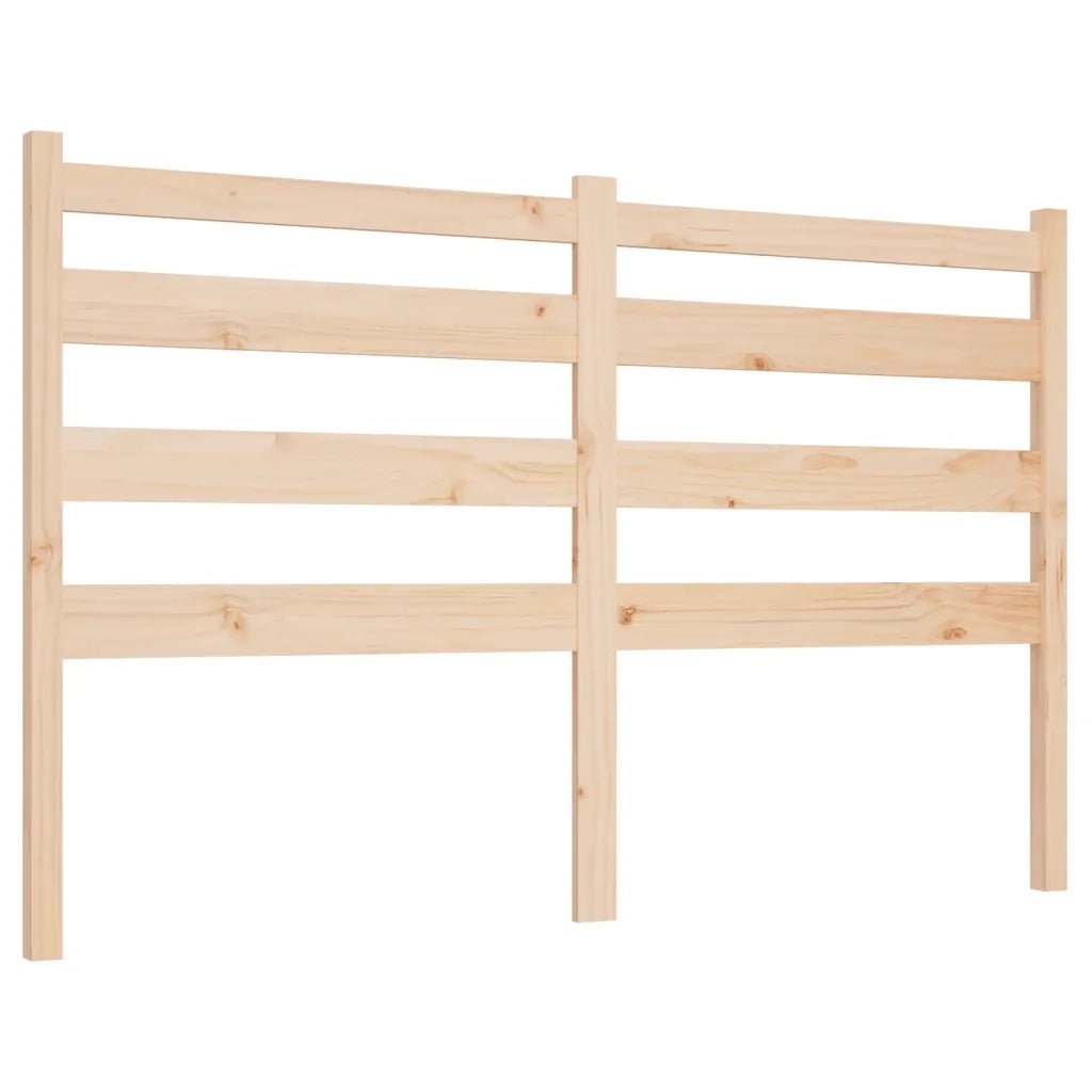 Testiera per Letto-Testata-Testiera Decorativa 166x4x100 cm in Legno Massello di Pino 757983