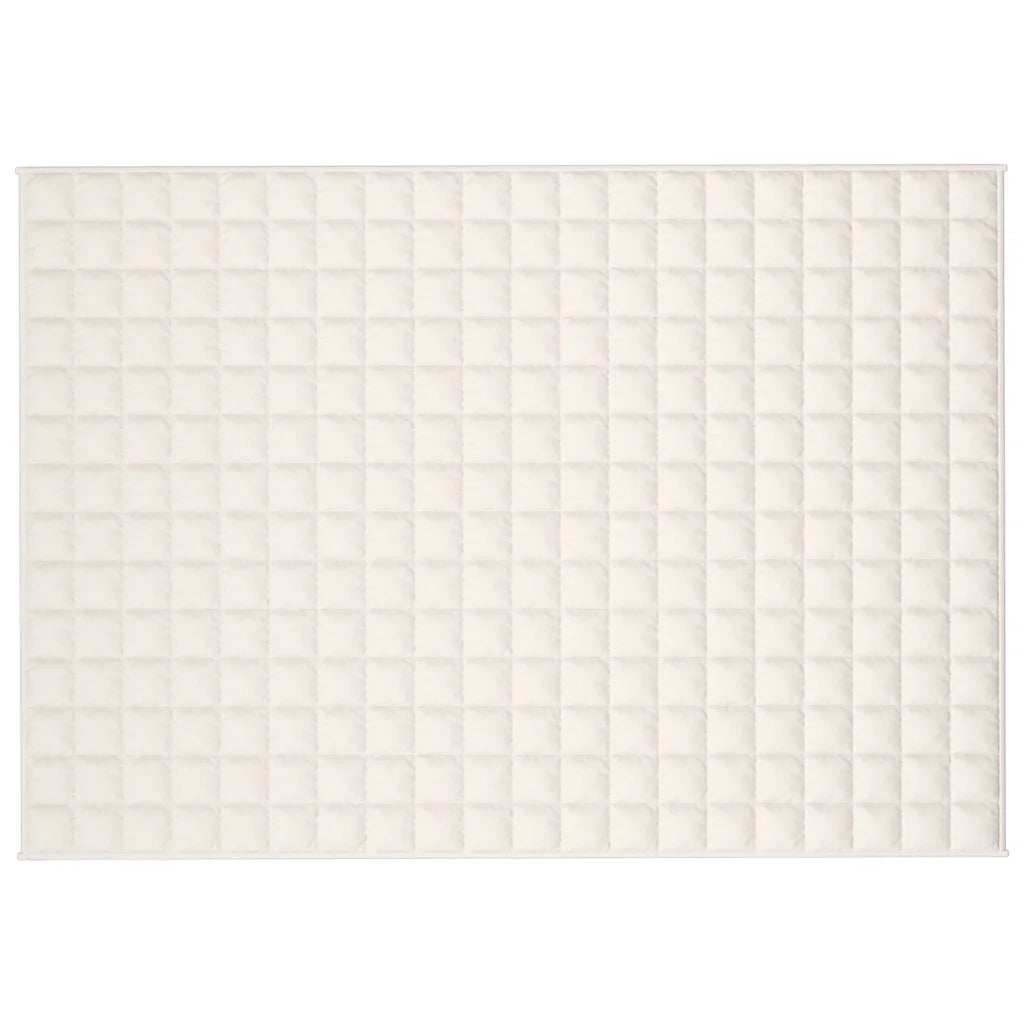 Coperta Ponderata Crema Chiaro 138x200 cm 6 kg Tessutocod mxl 117422
