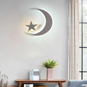 Trade Shop - Lampada Da Parete Led Luna E Stella Applique 11 Watt Luce Lume Cameretta E47-cf -