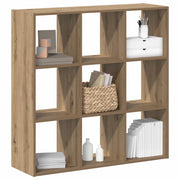 Libreria Rovere Artigianale 102x32x102 cm in Legno Multistrato 852824