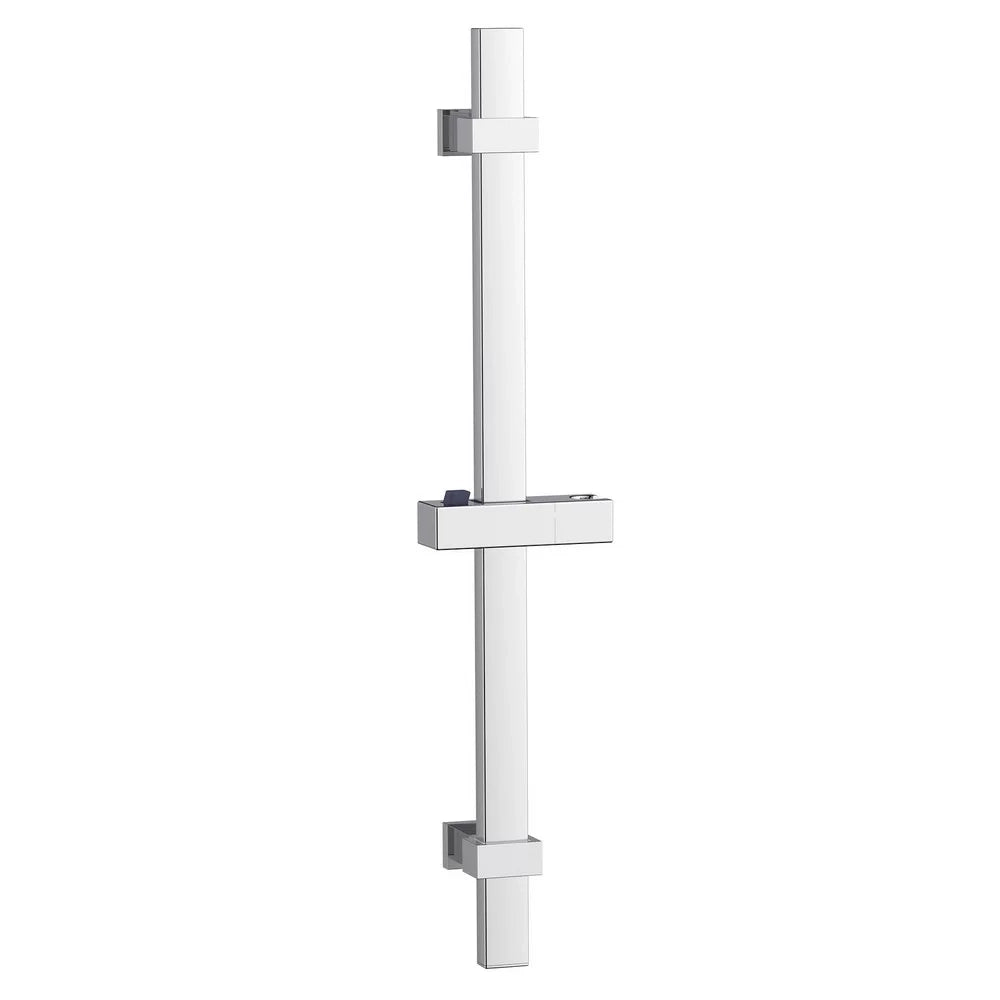 Asta square per saliscendi con 2 supporti regolabil