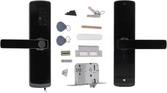 Deurslot Biometrico Bluetooth APP Wachtwoordsleutel IC Card Ontgrendel USB DC5V Deurslot Smart Deadbolt per Abitazione Ufficio Hotel