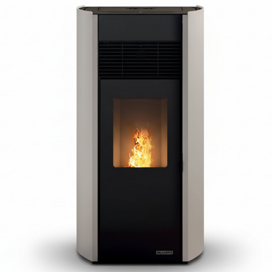Stufa a pellet palazzetti ecofire milù 8 kw 5 stelle