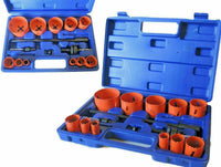 15 FRESE A TAZZA SEGHE BI METAL FRESA DA TRAPANO PER FERRO LEGNO ALLUMINIO 15PZ