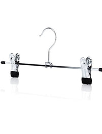 15 Grucce con Pinze a Molla Regolabili e Gancio per Pantaloni ART.79334