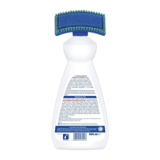 Smacchiatore Rimuovi Macchie per Tappeti, Rimuove gli Odori con Spazzola Applicatrice, 650ml, Dr. Beckmann
