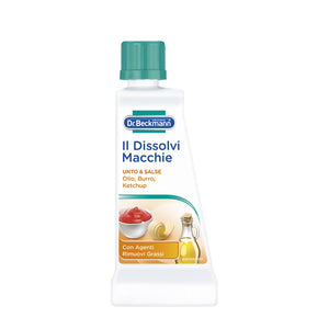 Smacchiatore Dissolvi Macchie Delicato su e Tessuti Lavabili e Non Lavabili 50ml, Unto e Salse, Dr. Beckmann