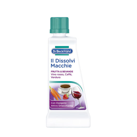 Smacchiatore Dissolvi Macchie Delicato su e Tessuti Lavabili e Non Lavabili 50ml, Frutta e Bevande, Dr. Beckmann