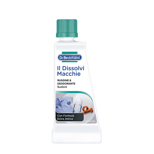 Smacchiatore Dissolvi Macchie Delicato su e Tessuti Lavabili e Non Lavabili 50ml, Ruggine e Deodorante, Dr. Beckmann