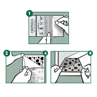 Trappole Adesive Antitarme Alimentari, a Base di Feromone, senza Insetticida e Inodore, Confezione da 2+2 Pezzi,Orphea