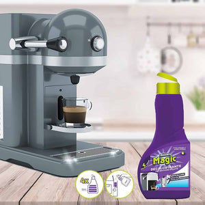 Decalcificante Macchinetta Caffè, Trattamento Anticalcare per Piccoli Elettrodomestici, 200ml, Mister Magic