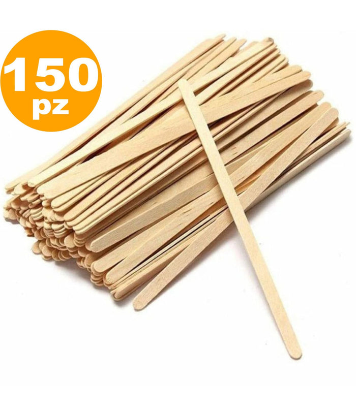 150 Pezzi Palette Stecchette Palettine Monouso Incartate Per Caffè Distributore         