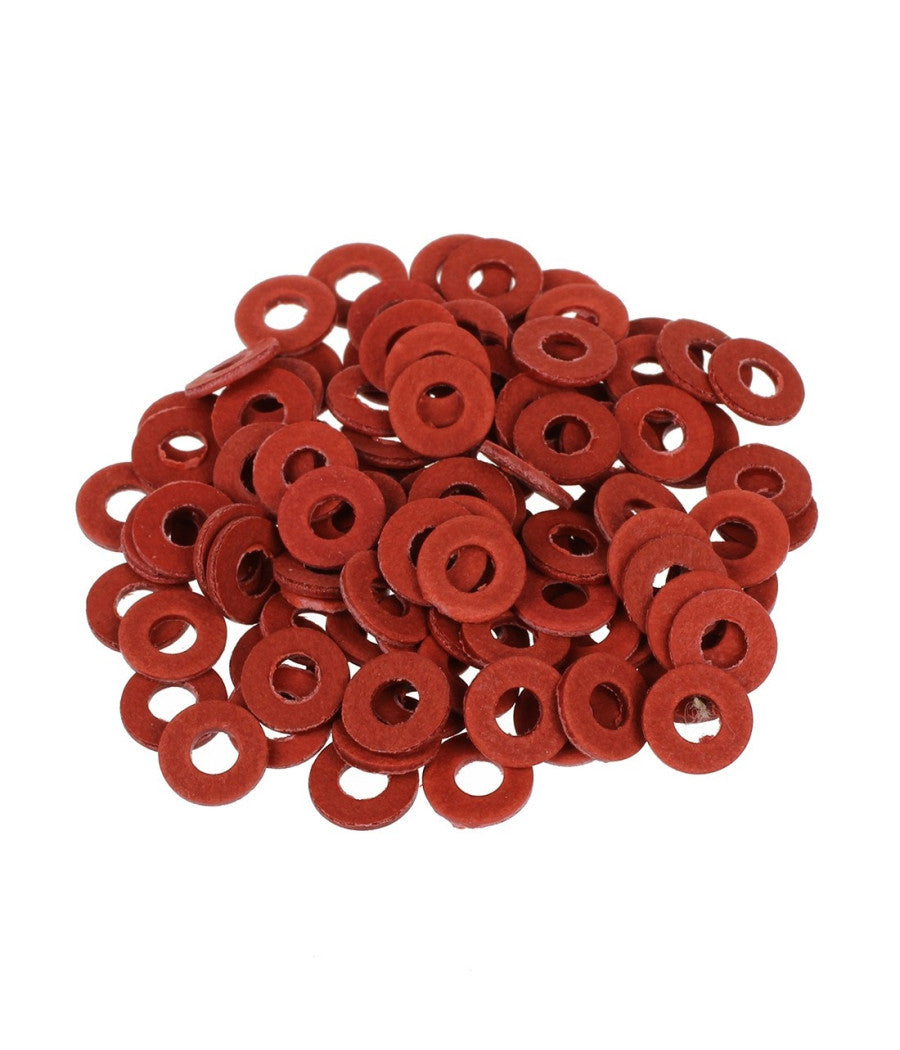 150 Pz Guarnizioni Compresse In Fibra 14 Misure Diverse Anelli Rondelle Piatte         