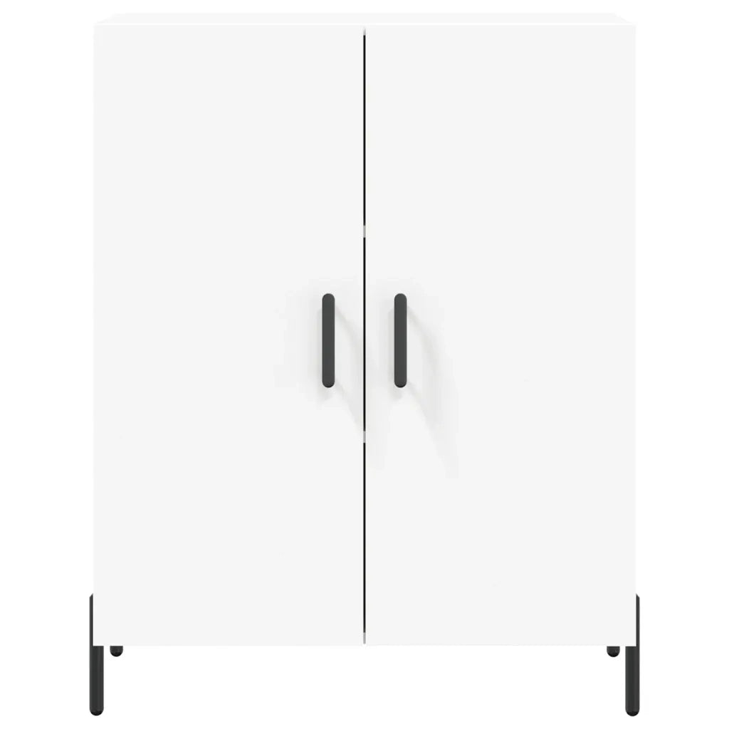 Credenza-Buffet-Armadio da cucina Bianca 69,5x34x90 cm in Legno Multistrato 533810