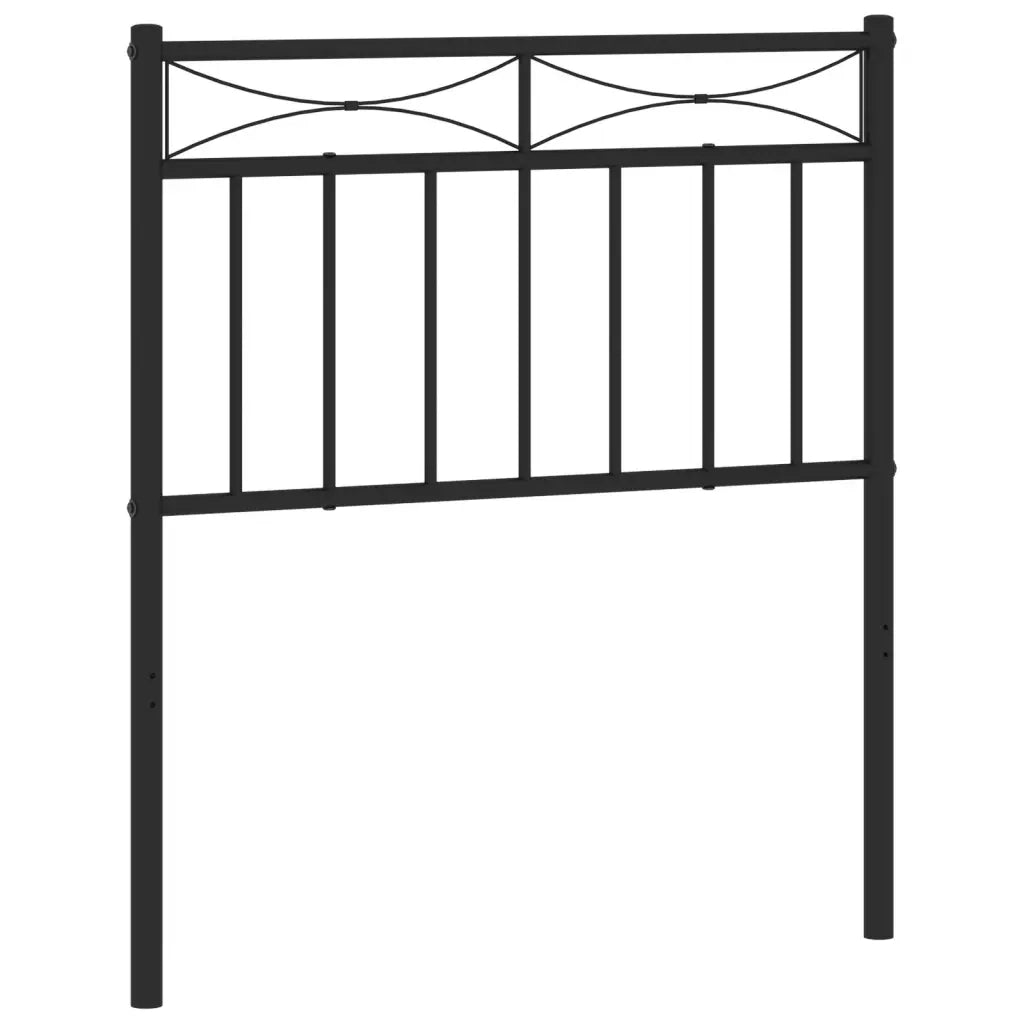 Testiera di Ricambio in Metallo Nero 75 cm 373717