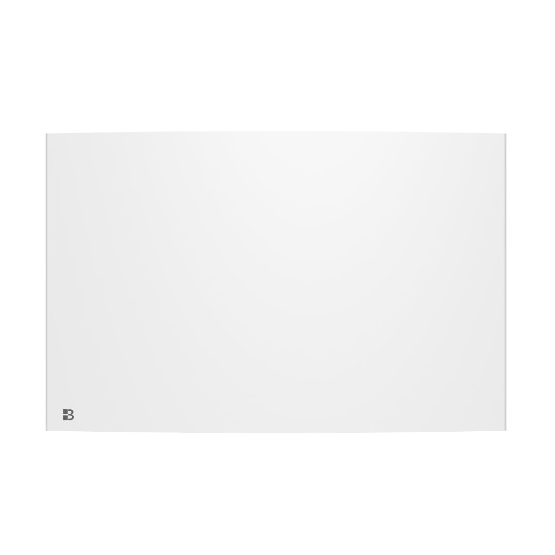 Radiatore elettrico fisso a inerzia secca in ghisa Bestherm BIA 1500W, orizzontale, bianco