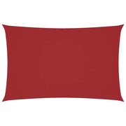 Parasole a Vela Oxford Rettangolare 2x5 m Rosso
