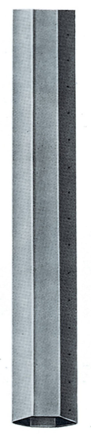 rullo ottagonale zincato spessore 5/10 diaetro mm.60xml.1,6 cod:ferx.15015