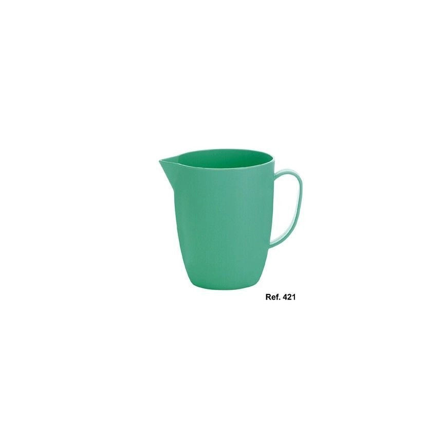 Cosmoplast CO-421-12 Rio Caraffa per Bevande Termoplastica Antiurto 1.25 lt Diametro 12 cm colore Assortiti