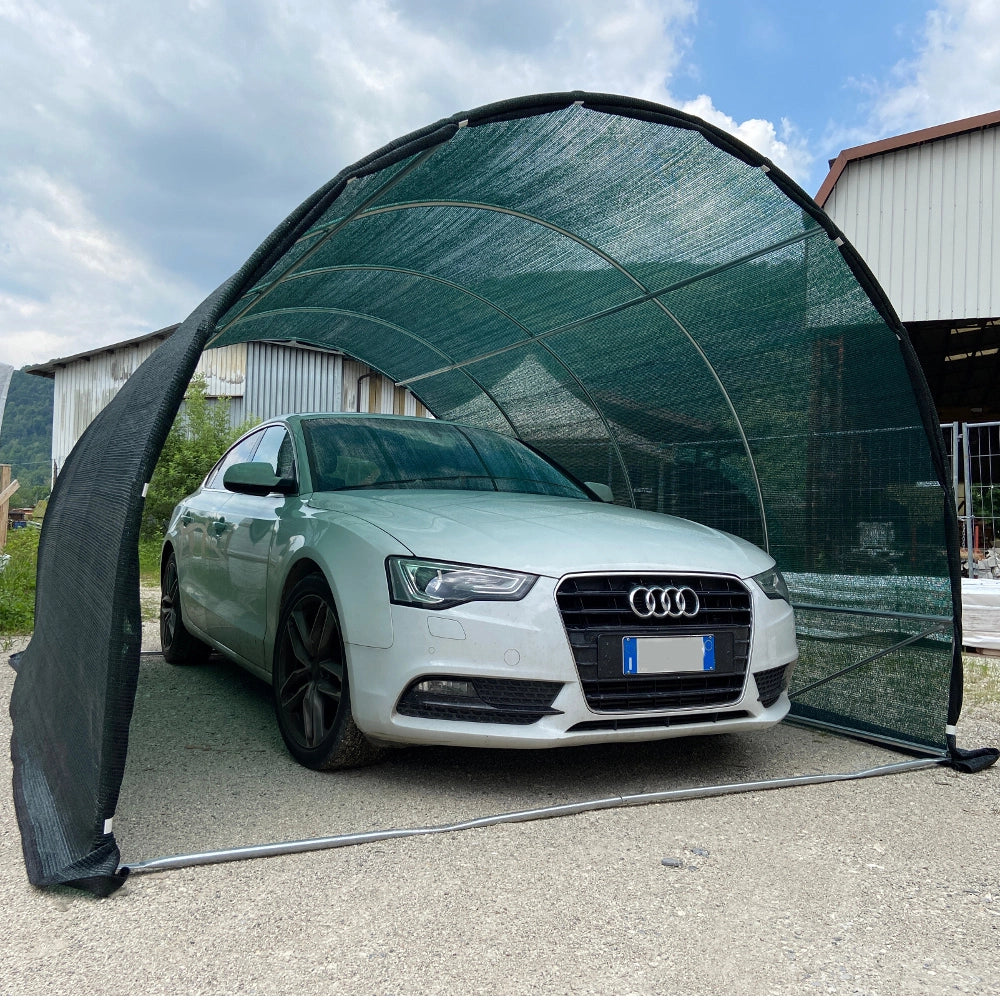 Serra Tunnel Easy SOL 3x3m con rete ombreggiante