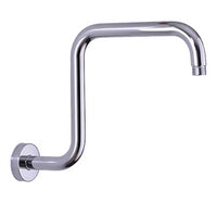 Braccio doccia a sbalzo rialzo tondo