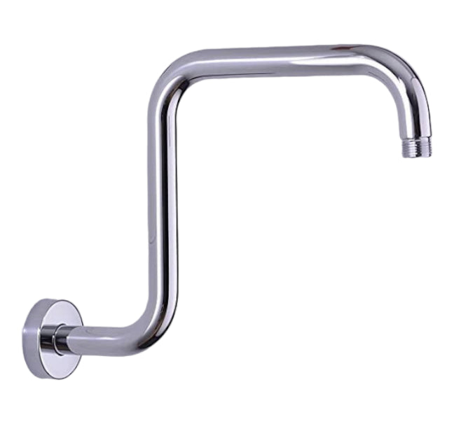 Braccio doccia a sbalzo rialzo tondo