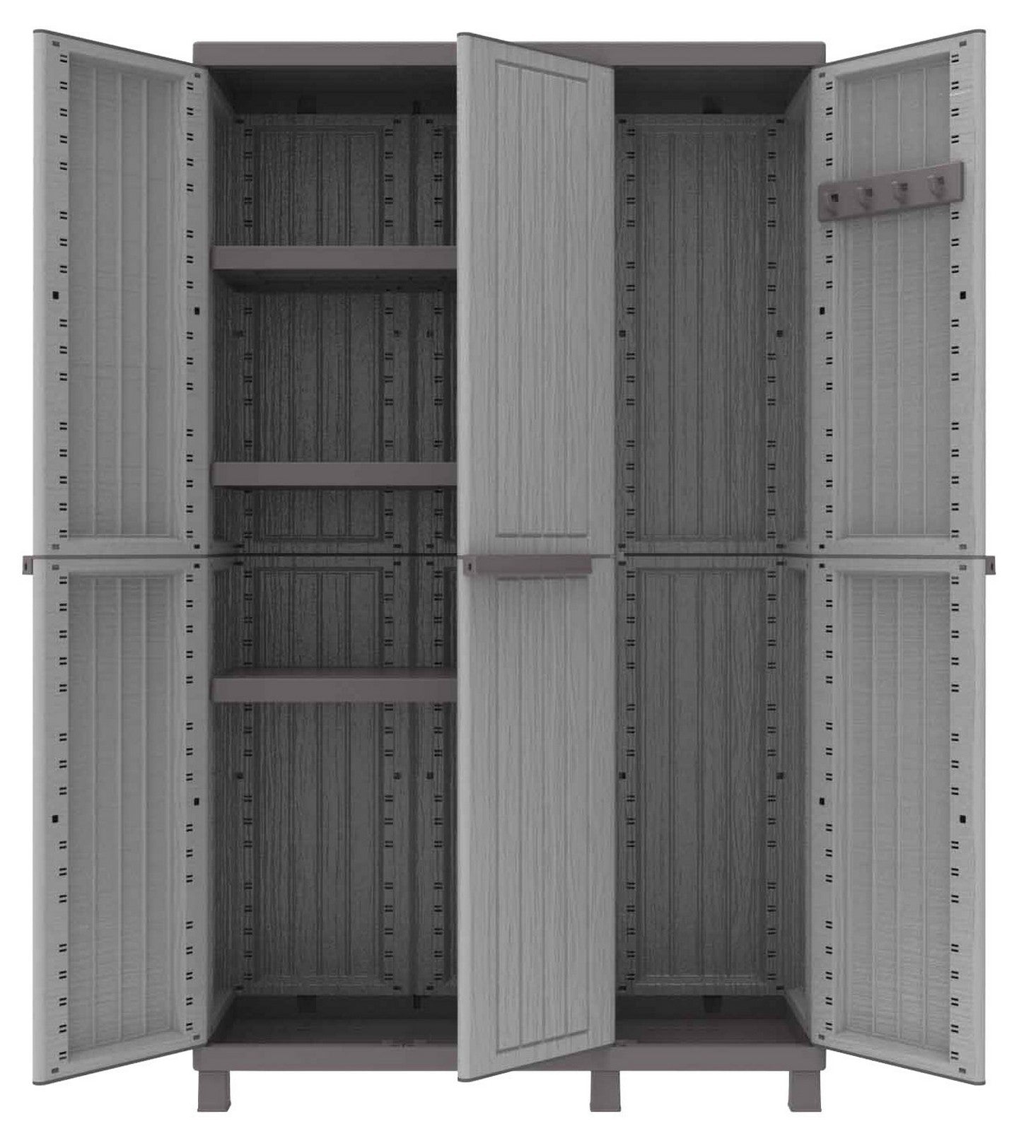 armadio terry "cwood" 3 ante cm 102x39x170h tre ripiani 102a cod:ferx.15029