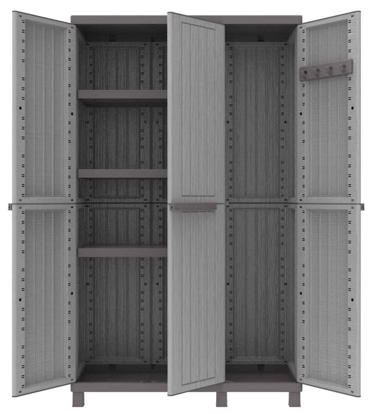 armadio terry "cwood" 3 ante cm 102x39x170h tre ripiani 102a cod:ferx.15029