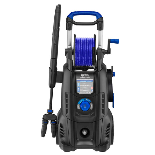AR Blue Clean e-4 Twin Flow Idropulitrice ad Alta Pressione con Doppia Pompa (2500 W, 150 bar, 810 l/h)