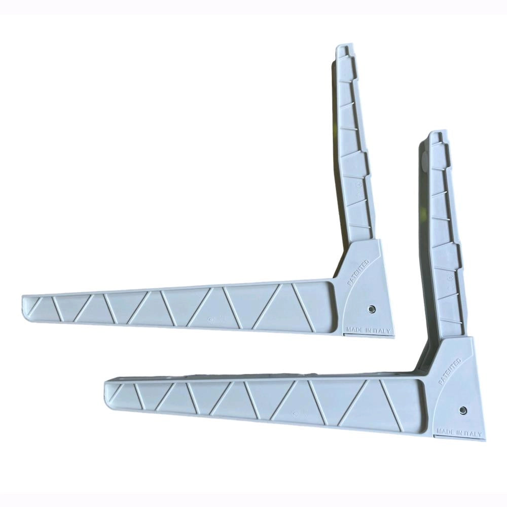 Staffe per condizionatori in Poliammide ad innesto rapido 450Ã—450 mm fino a 110 Kg